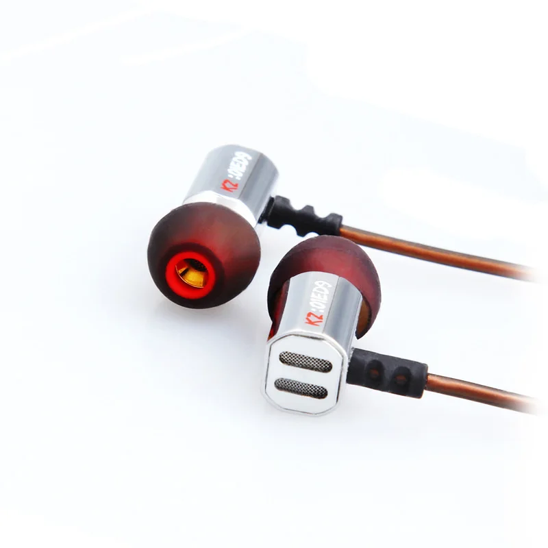 KZ ED9 в ухо супер чаша настройки насадки наушники Мониторы HiFi с микрофоном