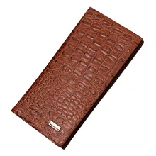 2019 Men Long Wallet Crocodile Quality PU Leather Wallets Fashion Korean Style Clutch Bag Card Holders Multifunctional Purses 2019 Men Long Wallet Crocodile Quality PU Leather Wallets Fashion Korean Style Clutch Bag Card Holders Multifunctional Purses
