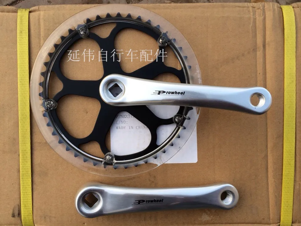 Prowheel young boy aaluminum 46T aluminum alloy fold bike crank chain wheel single speed boys-bike