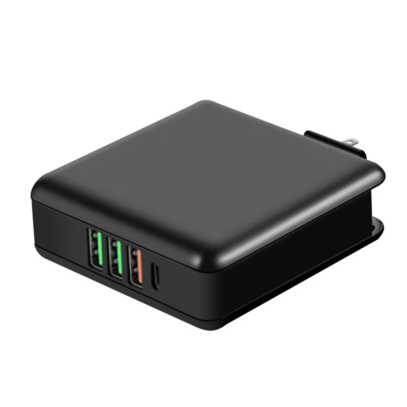 61 Вт многопортовое зарядное устройство 3A USB-C type-C PD QC 3,0 быстрое зарядное устройство адаптер для Macbook Pro Air Ipad мобильный телефон ноутбук планшет зарядка