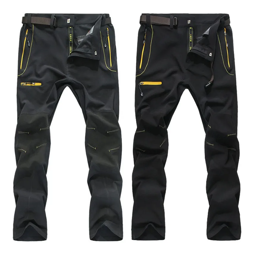 Mountainskin de verano de los hombres de secado rápido Softshell Pantalones deportes al aire libre Camping senderismo Trekking pesca escalada pantalones MA122 Mountainskin de verano de los hombres de secado rápido Softshell Pantalones deportes al aire libre Camping senderismo Trekking pesca escalada pantalones MA122