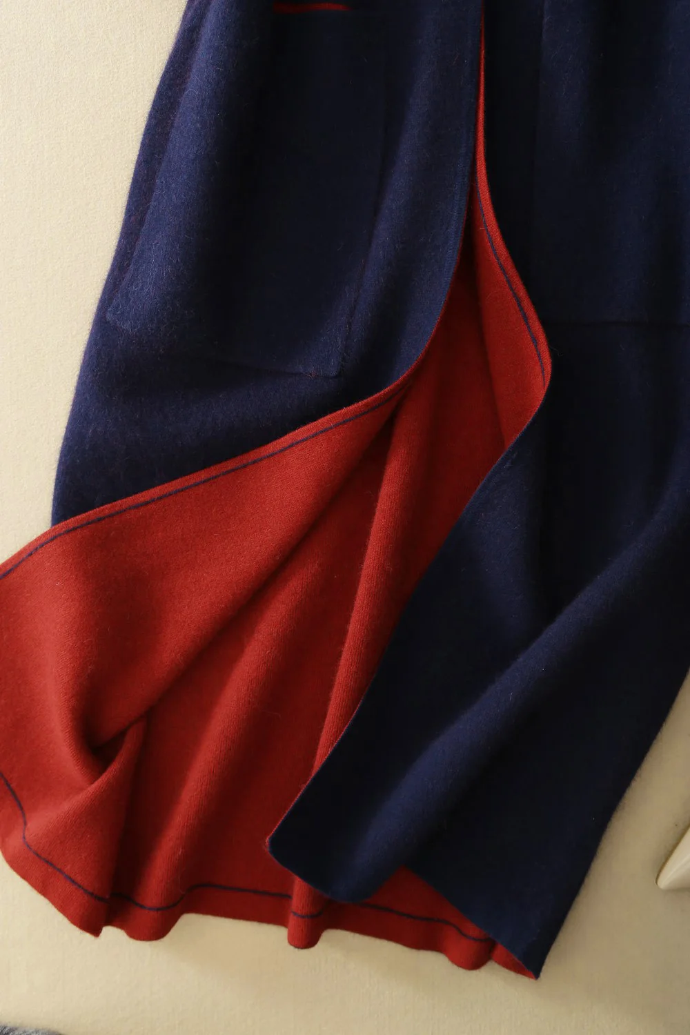 2019 модное Трендовое шерстяное зимнее длинное пальто из натурального кашемира