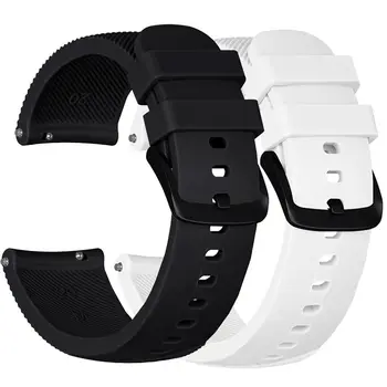 

20MM New Silicone Wirst Strap For Garmin Vivoactive 3 Band Vivomove HR Smart Watch Accessories For Garmin Forerunner 645 Correa