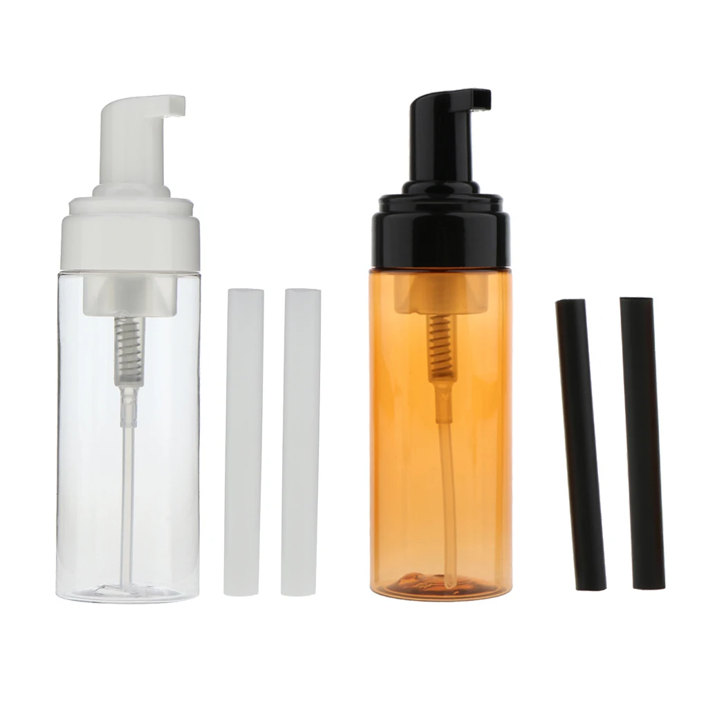 

Foaming Soap Dispensers Pump-Bottles, Liquid Soap Shampoo Spray Bottle, 150ml - Pack of 2