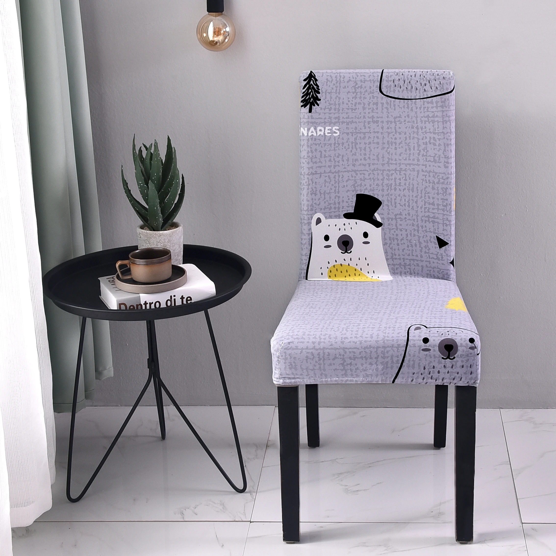 Универсальные чехлы на стулья с принтом эластичные чехлы на кресла эластичные чехлы на сиденья для банкета, свадьбы, домашнего декора