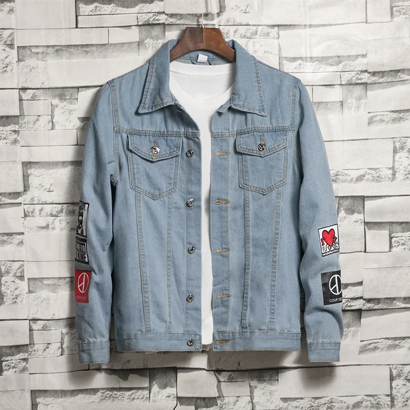 Men Jacket Coat Streetwear Denim Jacket Chaqueta Hombre Veste Homme Jaqueta Jeans Masculina Outwear Clothes Cowboy Casual Modis Men Jacket Coat Streetwear Denim Jacket Chaqueta Hombre Veste Homme Jaqueta Jeans Masculina Outwear Clothes Cowboy Casual Modis