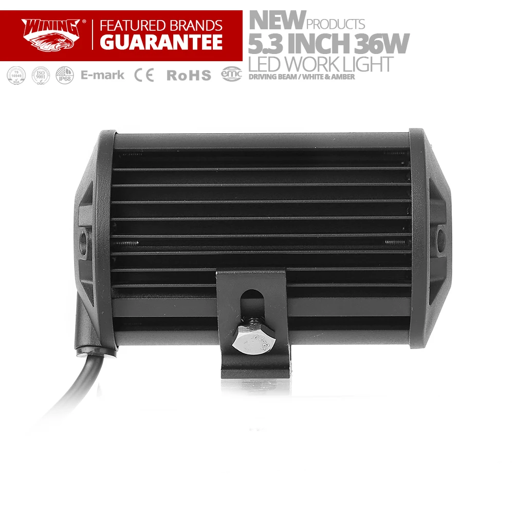 WINING бесплатная доставка X2pc 36 Вт 6D светодиодный рабочий светильник бар 12V24V 4X4