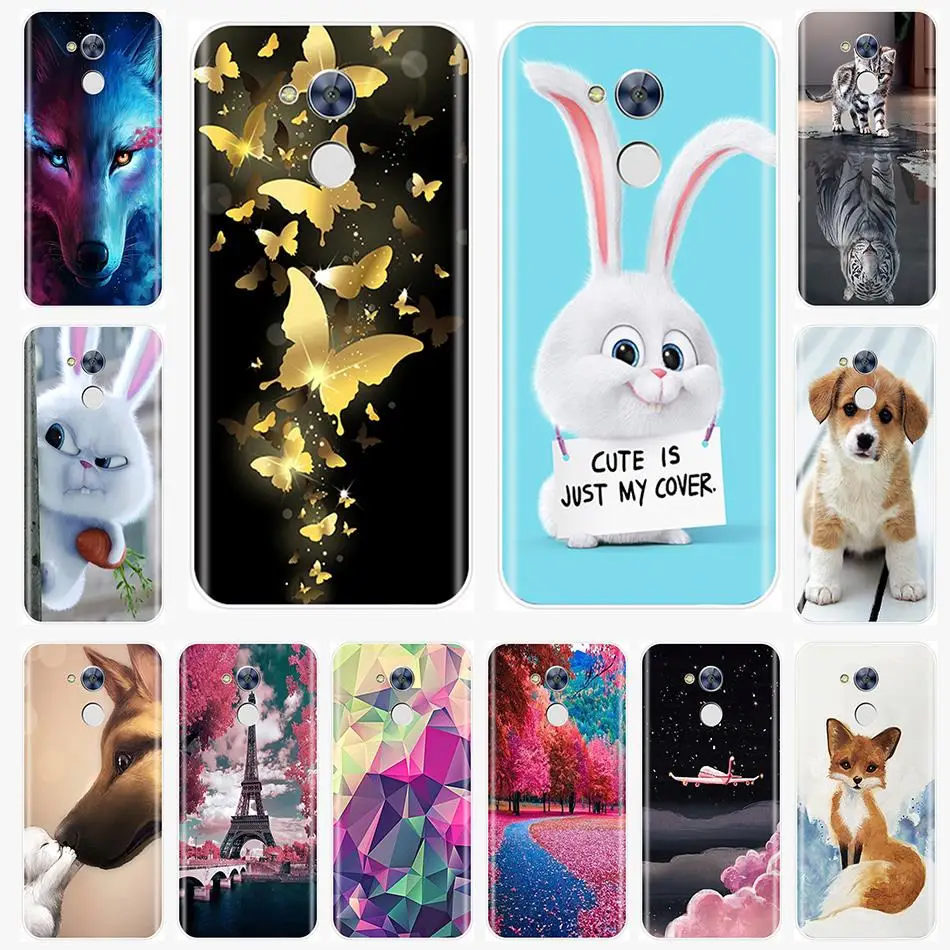 

Phone Case For Huawei Honor 6A 6X 6C Pro Soft Silicone TPU New Pattern Back Cover For Huawei Honor 5C 5X 4C 4X Case