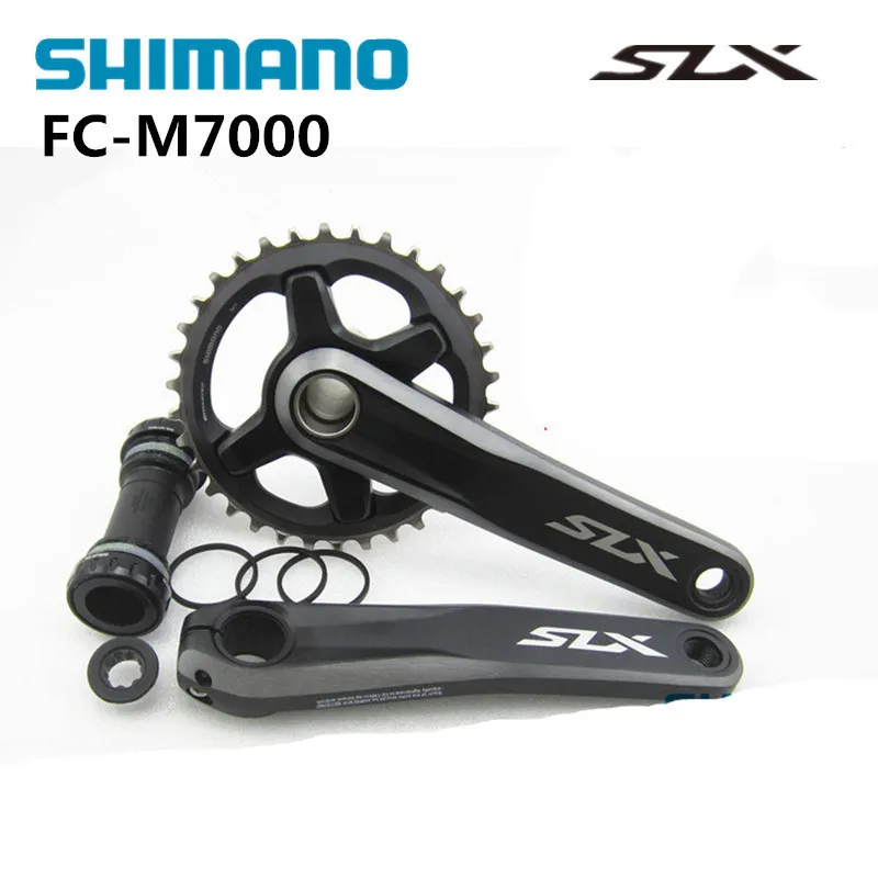 Shimano 2016 Новый SLX FC M7000 1x11 s шатуны велосипед Компоненты MTB горный колеса цепи