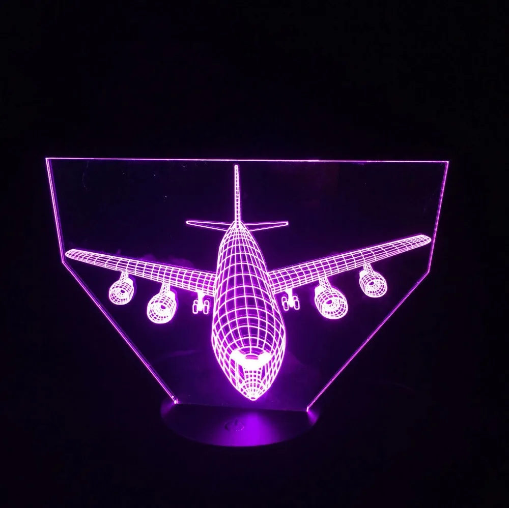 Пульт дистанционного управления Air Plane 3D светильник светодиодный настольная