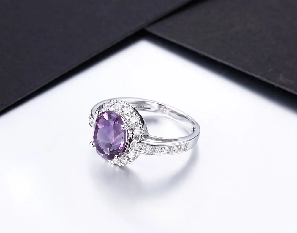 silver amethyst rings JR00611SB-1 (2)