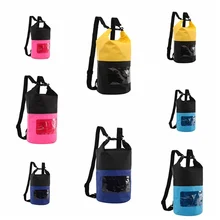 Водонепроницаемый сухой мешок Рулон Топ мешок легкий сухой Органайзер плавание пляж Каякинг Кемпинг Дрифтинг Сумка на двух ремнях