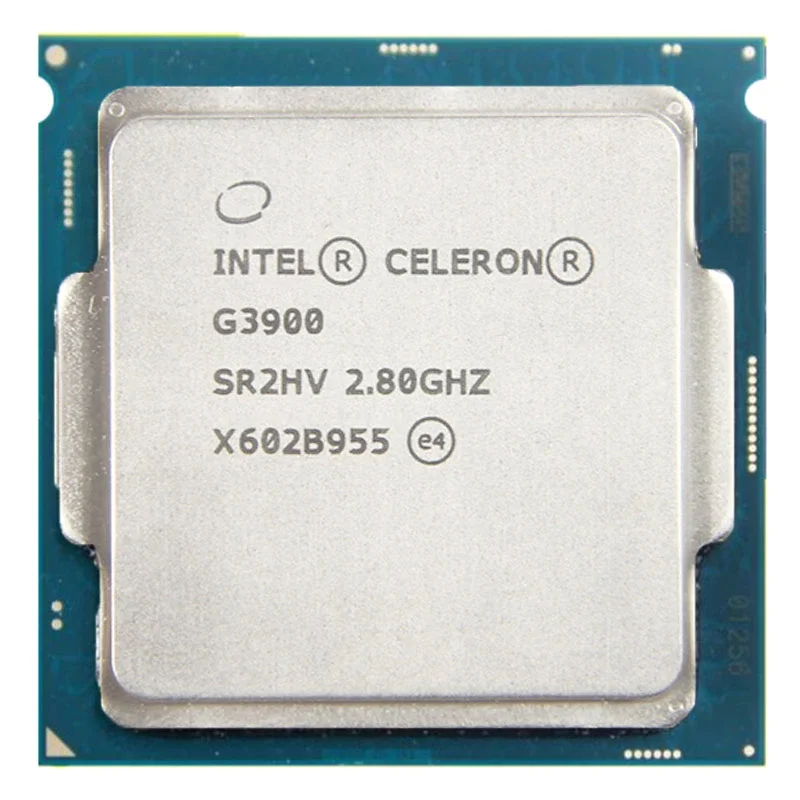 Двухъядерный процессор Intel Celeron G3900 2,8 ГГц TDP 51W 2MB LGA 1151 cpu