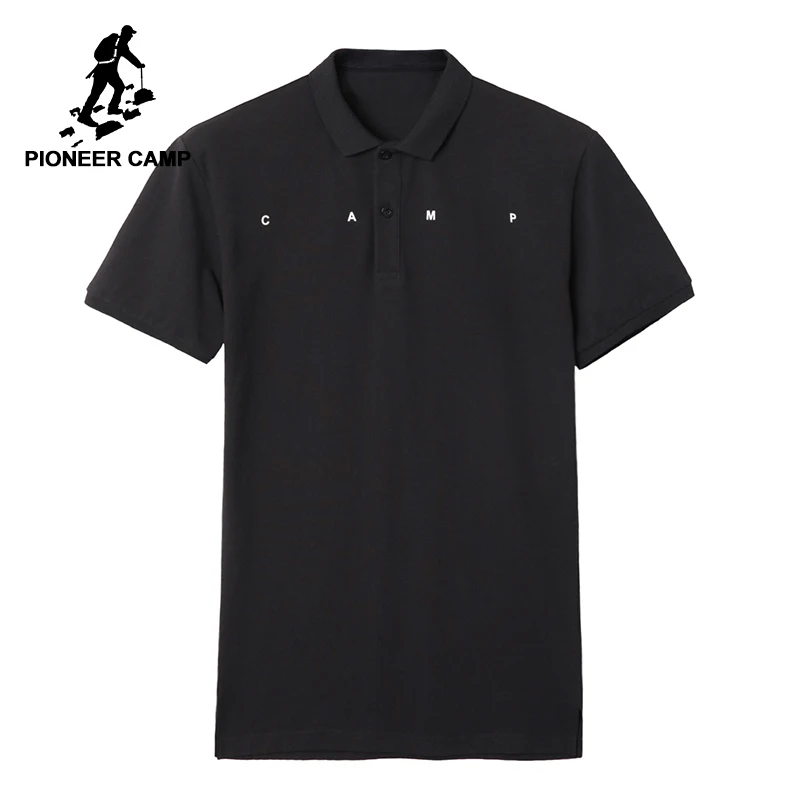 

Pioneer camp new summer short sleeve polo shirt men brand clothing 100% cotton breathable men polo quality polo male ADP802147