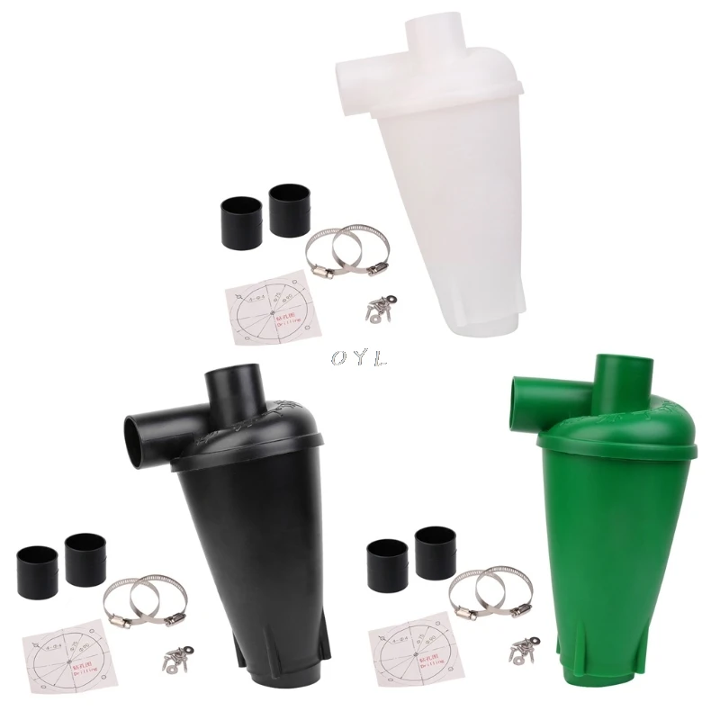 Cyclone Dust Collector Filter Turbocharged Cyclone Without Flange Base Set Tool newest L29k
