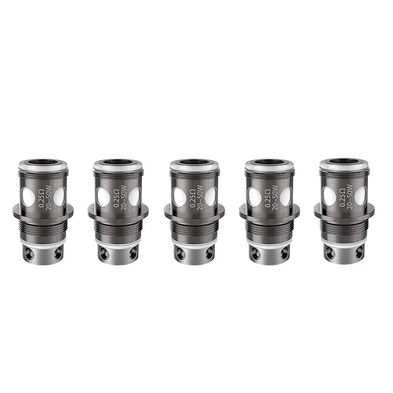 Электронная сигарета Vaptio P1 coil Atomizer 5 шт./лот 0.25ohm Core Coil Head 50W for Box Mod head Clearomizer