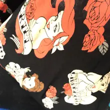 100x150mermaid Принцесса эластичный печатных прекрасный ребенок хлопок трикотажные фабричное кружево хлопковая ткань Джерси для детей Одежда для девочек