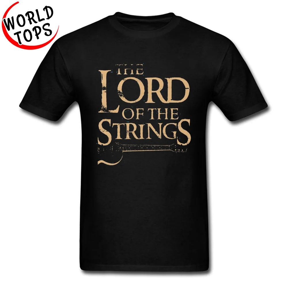 

Retro Vintage Text Tshirts Letter THE LORD OF THE STRINGS ELECTRIC GUITAR 100% 6ix9ine Men's Music Tops T Shirt Wrestling