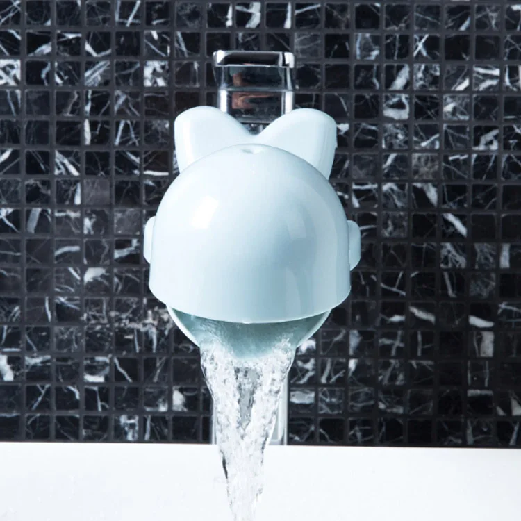 Cute Animals Whale Faucet Extender Baby Tubs Kids Hand Washing Bathroom Sink Children Gift Bathroom Convenient Faucet extension