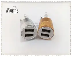 Bihuade Универсальный двойной 2.1A 2 порты и разъёмы USB Автомобильное зарядное устройство адаптер для смартфонов сотовый телефон Универсальный