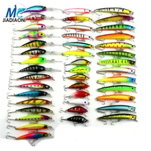 2016 Minnow JIADIAONI 43pcs lot Fly Fishing Lure Set China Hard Bait Jia Lure Wobbler font