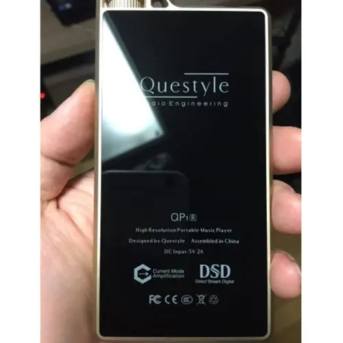 Qustyle QP1R Высокое разрешение без потерь DAP MP3 музыкальный плеер HIFI Музыка DSD Портативное аудио 32 ГБ/серебро