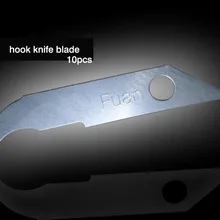 Fuan, акриловый крюк, нож, лезвие, 10 шт., нож для рукоделия, Olecranon, лезвие, головка, режущий инструмент, акриловая лента для письма