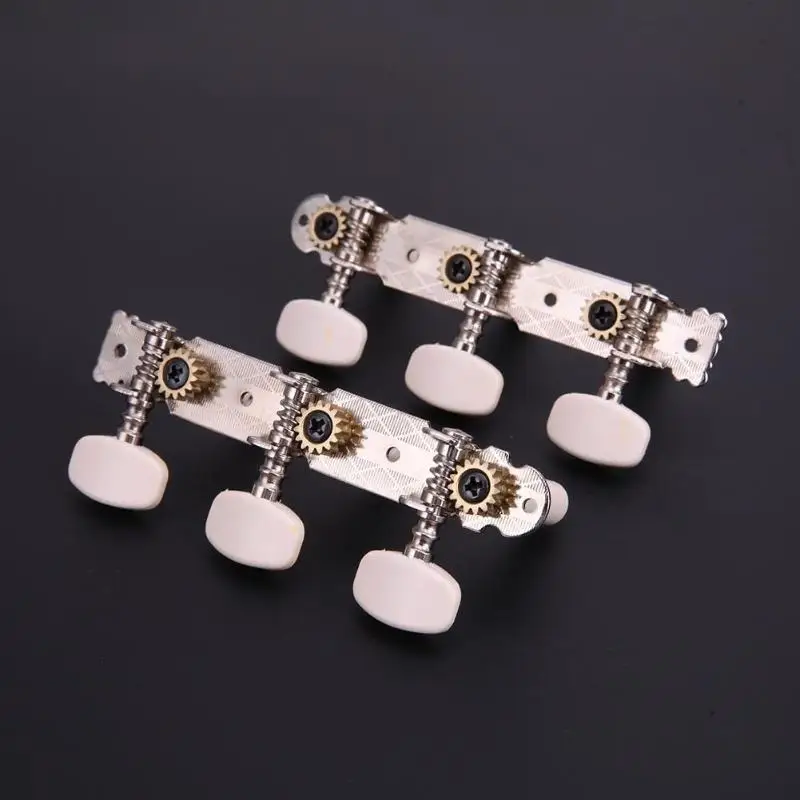 1 Pair Left Right Classical Guitar String Tuning Pegs Machine Heads Tuners Keys Part 3L3R Professional Guitar Parts Accessories