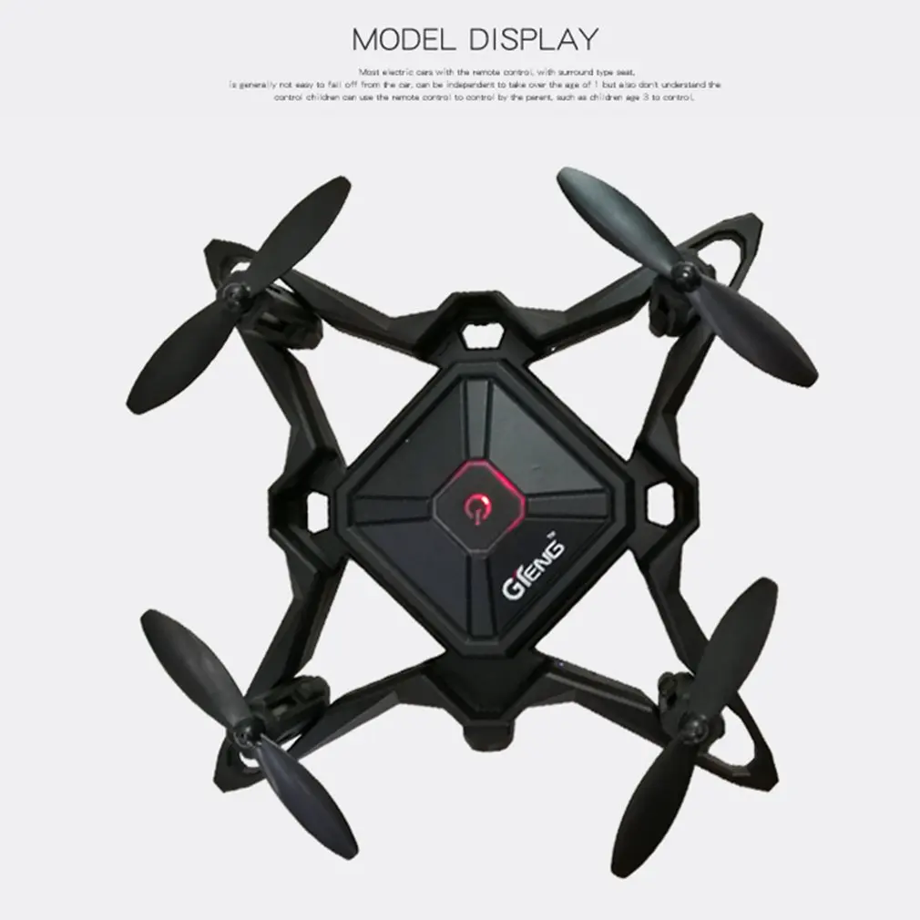 

2.4G Mini RC Drone with Fixed Height Wifi Real-time Transmission Foldable Headless Mode Quadcopter Drone Remote Control Toys
