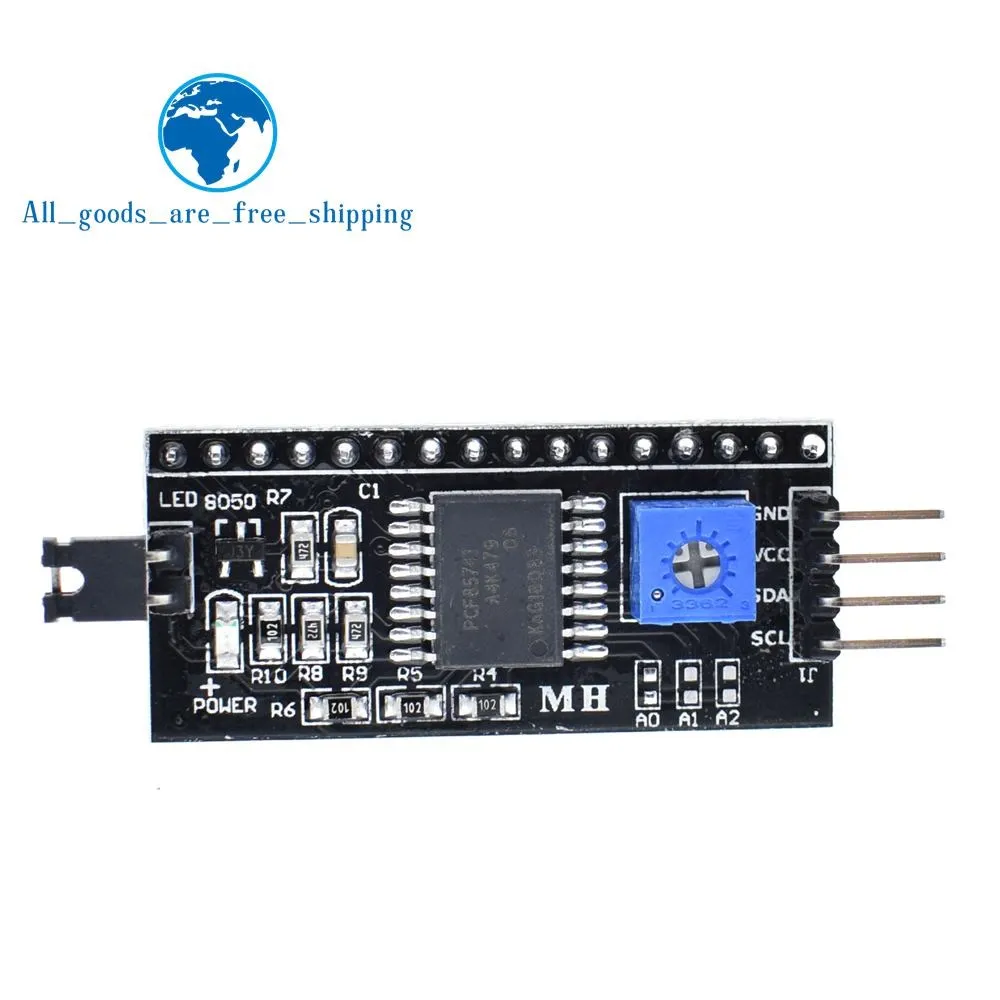 

TZT IIC/I2C / Interface LCD1602 2004 LCD Adapter Plate for Arduino