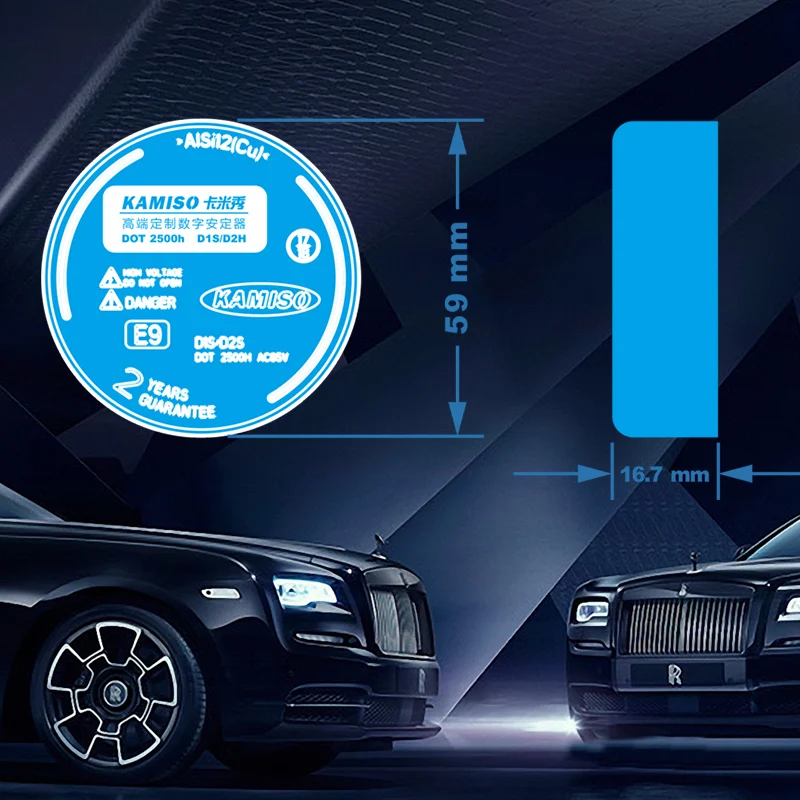 KAMISO 12В 38 Вт KBN 03 Быстрый старт цифровой HID балласт для автомобиля и авто