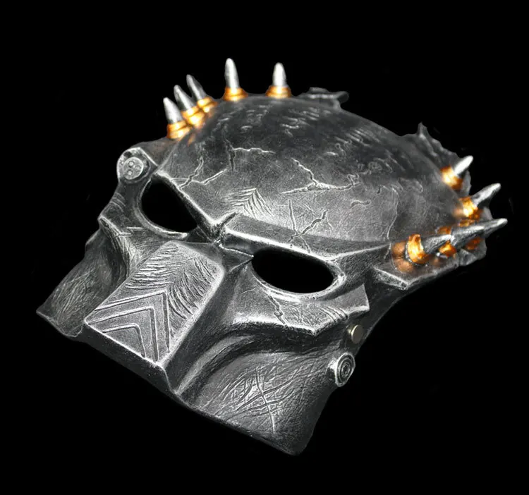Alien VS Predator Warrior Deluxe Movie Alien Mask забавные страшные маски хищника для взрослых Карнавальный маскарадный костюм на Хэллоуин