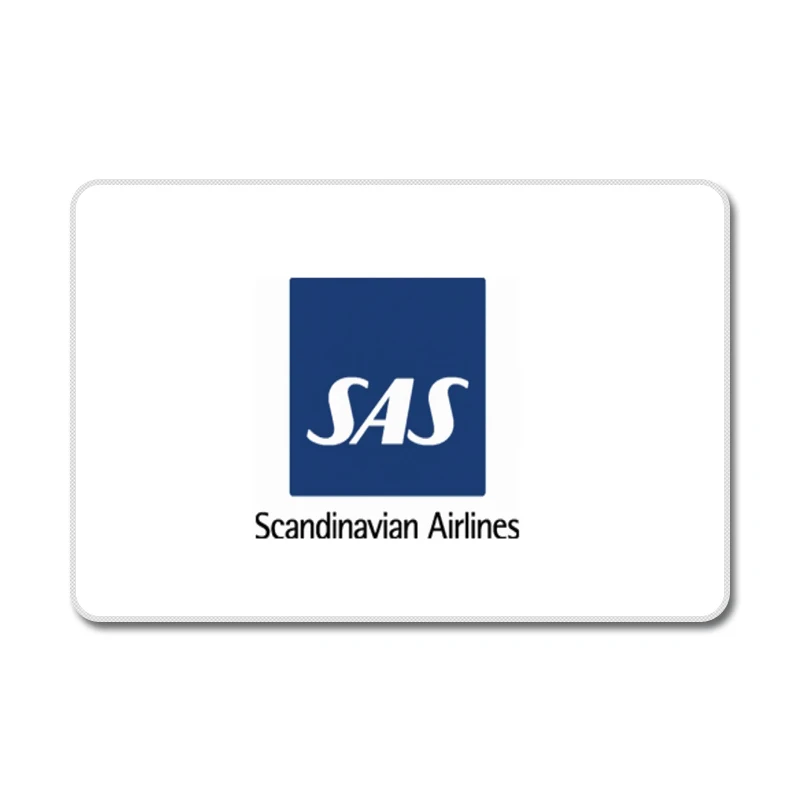 Emirates SAS Saudi NWA Aregentinas Iberia Airways дизайнерская Натуральная Резина Настольный коврик для мыши для ноутбука компьютерный корпус коврик для мыши - Цвет: Синий