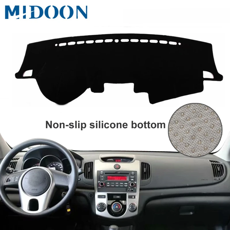 MIDOON для KIA Forte K3 Cerato 2009 2013 чехлы стайлинга автомобиля коврик приборной панели