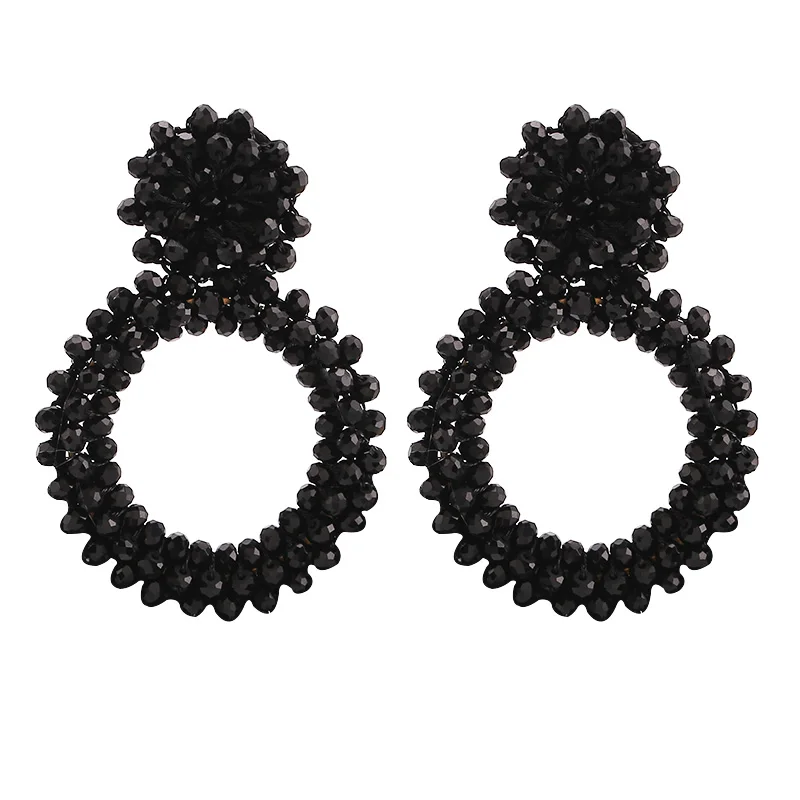 New Fashion Tassel Dangle Earrings For Women Wedding Party Gift Drop Jewelry Hot Bijoux Statement Earring Wholesale (12)