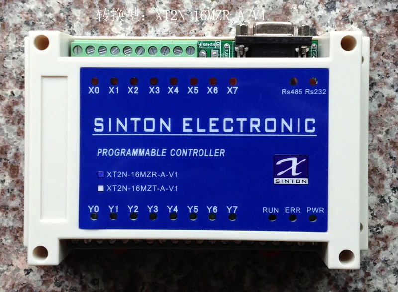 

Domestic PLC controller 51 single-chip PLC industrial control panel, serial control panel, built-in power-supply.