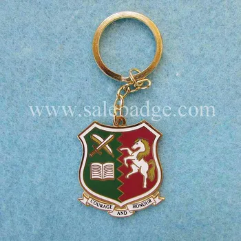 

Custom Football Honor Souvenir Badge Metal Key Chains