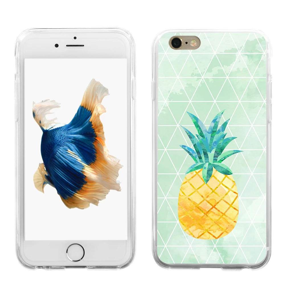 Beautiful Pineapple Phone Case Cover for iPhone X 8 8 Plus