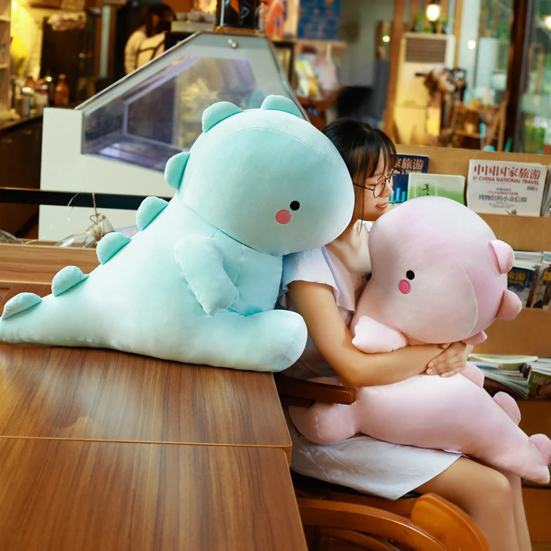 blue dino plush
