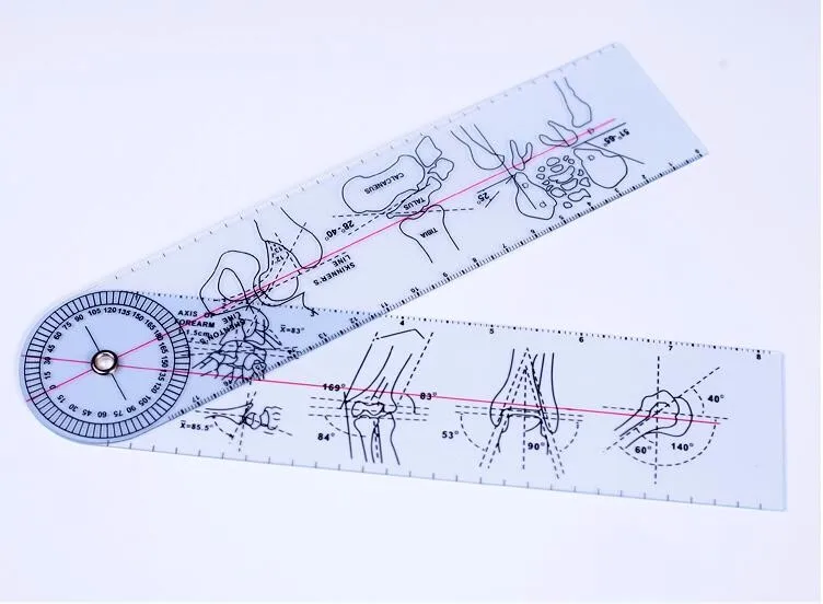 5*21 см Профессиональный ортопедии правитель совместное угол линейка Спецодежда медицинская