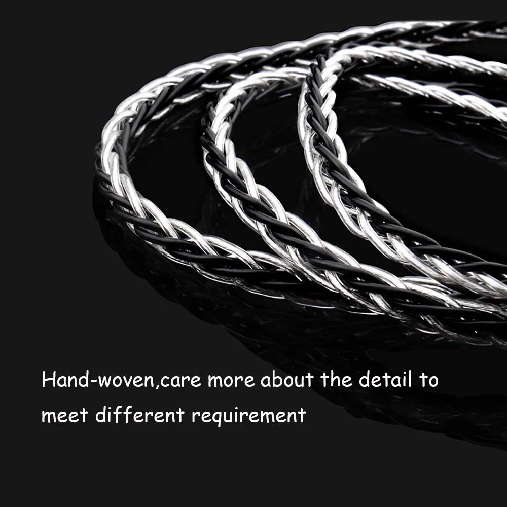 E4077-8 Core Upgrade Silver Plated Cable-2