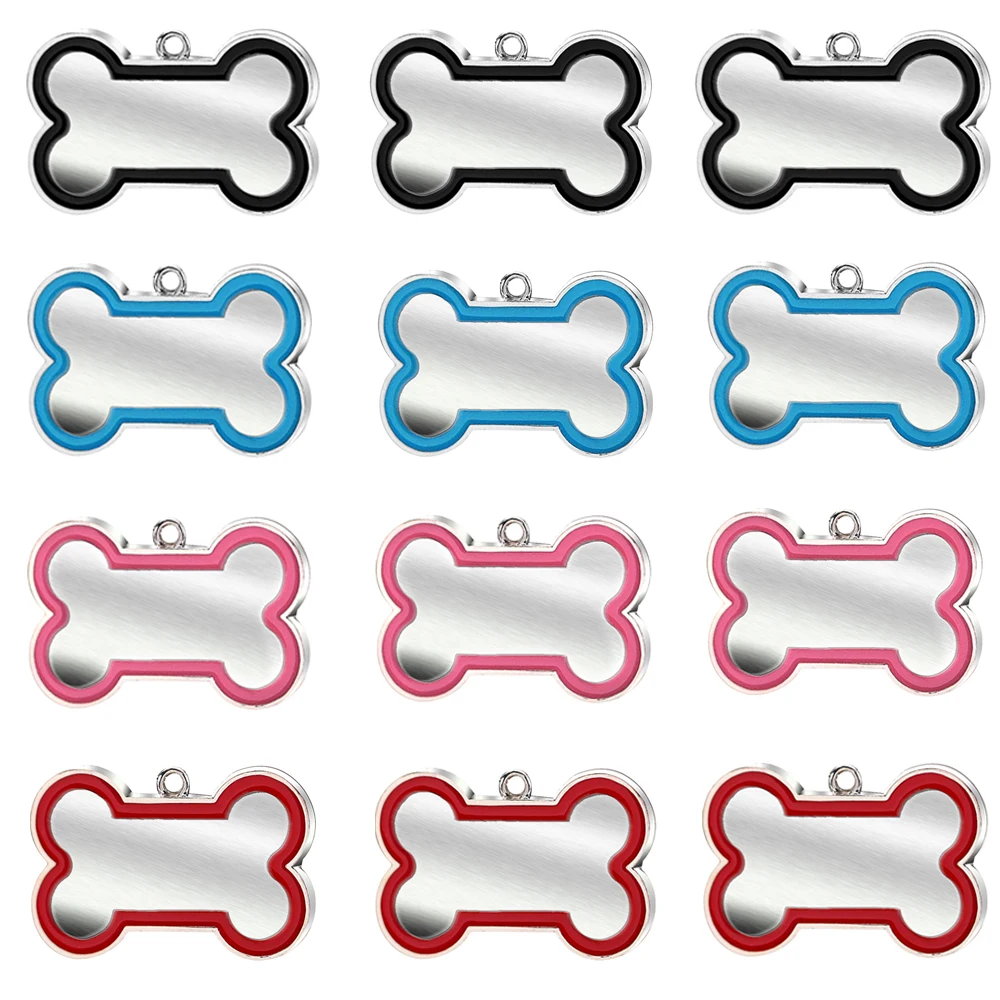 Buy 10/20/50pcs Custom Engraved Dog ID Tag