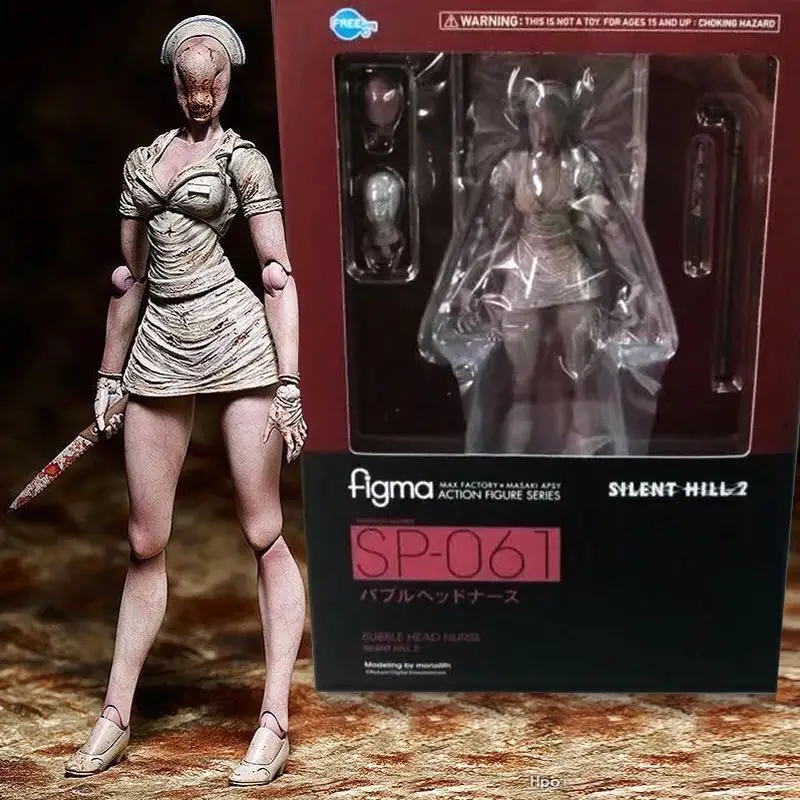 Аниме пластиковая фигурка героя Figma тихий холм игрушки бутоны медсестры Sp 061 в