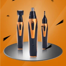 Перезаряжаемый триммер для волос в носу EU Plug триммер для бороды и бороды набор стрижка Набор для стрижки волос уха носа косметолога бритвы