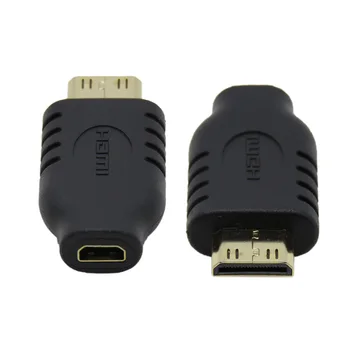

Zihan Cable Type D Micro HDMI Socket Female to Type-C Mini HDMI 1.4 Male Convertor Adapter