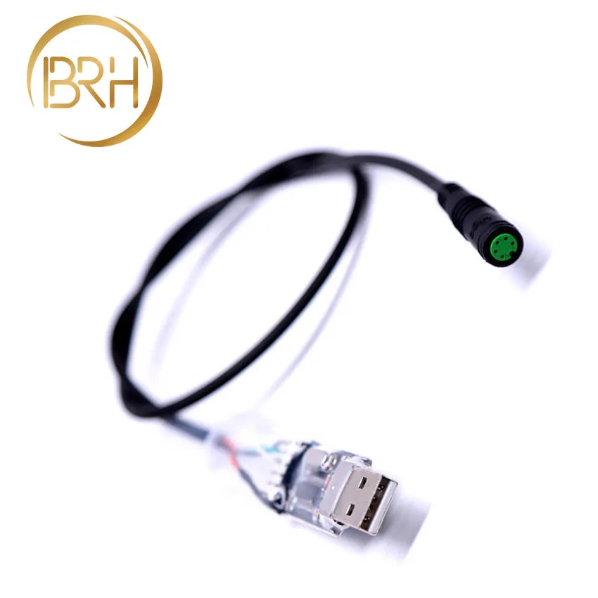 

Ebike USB Programming Cable for 8fun / Bafang BBS01 BBS02 BBS03 BBSHD Mid Drive / Center Electric Bike Motor Programmed Cable