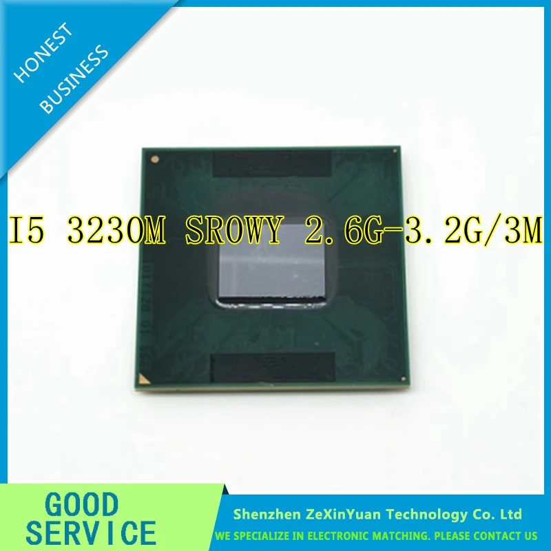 

Core i5 3230M Mobile Laptop CPU Processor 2.6GHz 3MB SR0WY G2 988