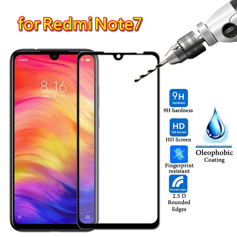 3d glas for xiaomi redmi note 7 screen protector