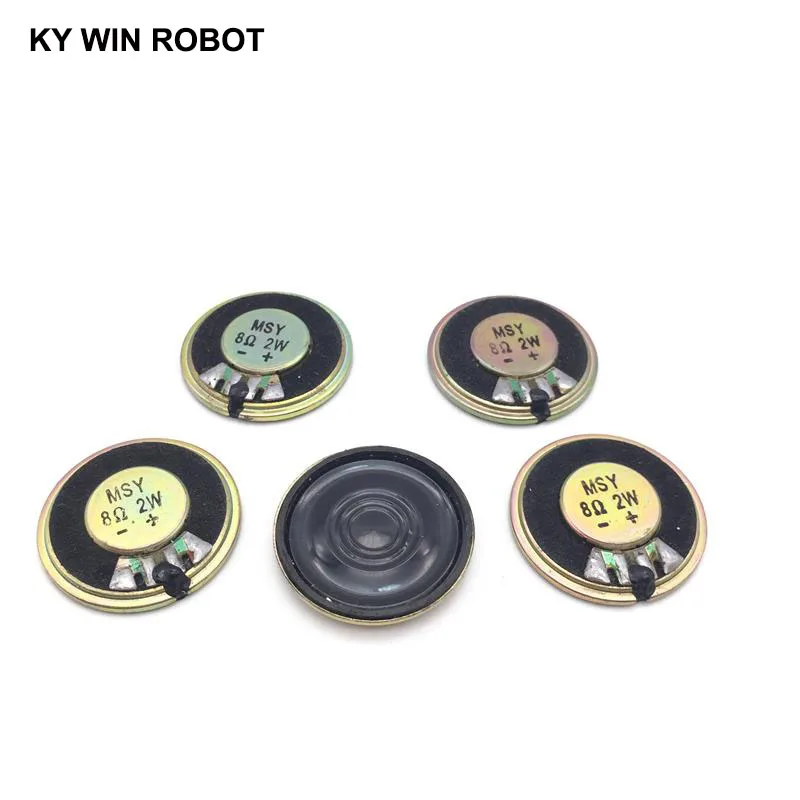 5pcs/lot New Ultra-thin Mini speaker 8 ohms 2 watt 2W 8R speaker Diameter 32MM 3.2CM thickness 5MM