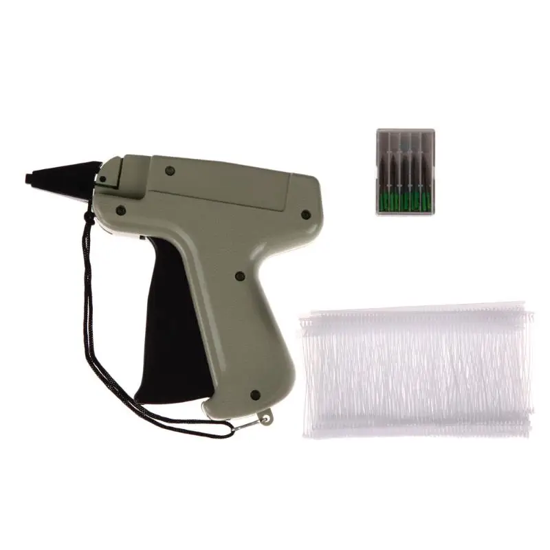 

Professional Clothes Garment Price Label Gun 3"1000 Barbs + 5 Needles Set Tagging Tag Gun Labeller Machine Sewing Tools